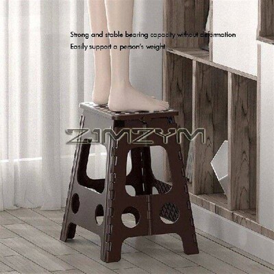 Foldable Step Stool Thicken Plastic Foldable Step