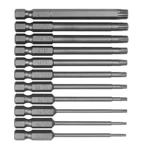 11pcs Set Security Bit Set Tamper Proof Screwdriver Drill