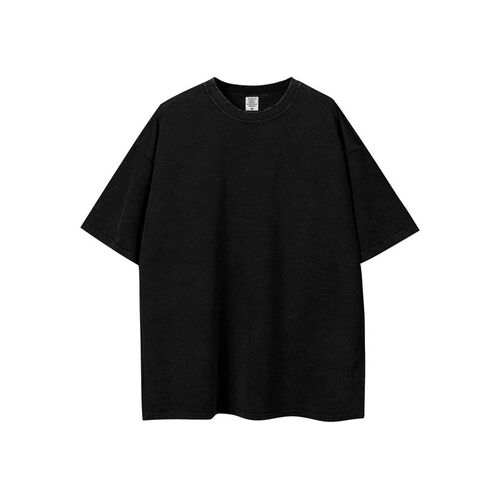 BK Mens Wear  Heavy 250G Retro Washed Old Loose Cotton Men
