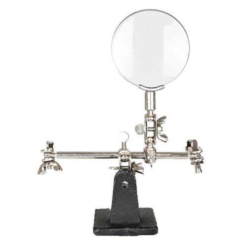 5X Helping Hand with Magnifier Adjustable Third Hand Solder