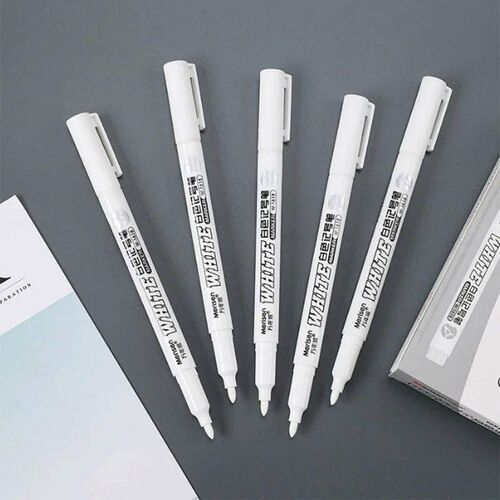 New 1/2/3PCS Waterproof Metal Marker Permanent White Paint P