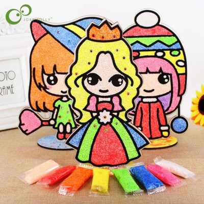 1 Set 3D Snow Mud Painting Fluffy Floam Slime Scented Sress