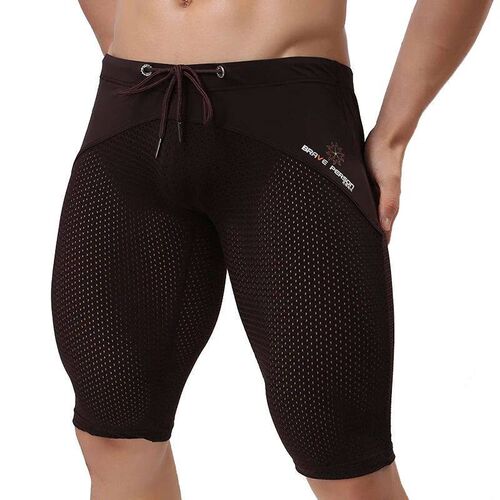 Mens Quick Dry Swim Trunks Beach Board Shorts with Mesh Swim