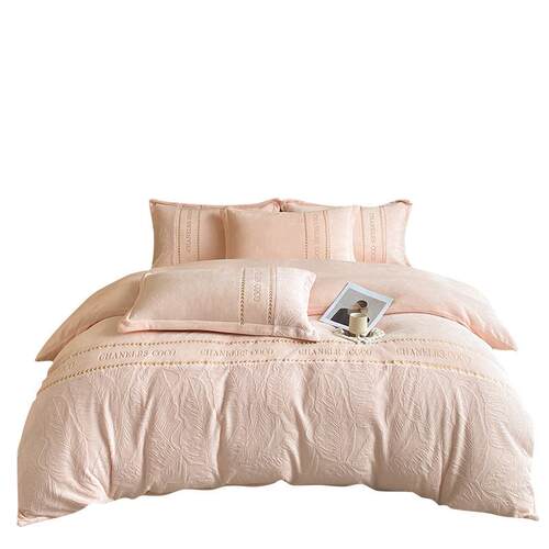 Plush four piece set autumn winter bed sheets quilt cover