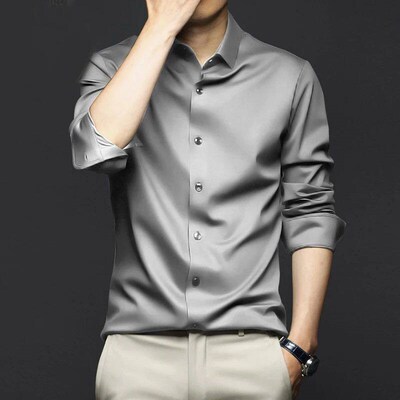 6XL Large High Quality Formal Dress Autumn and Winter Mens