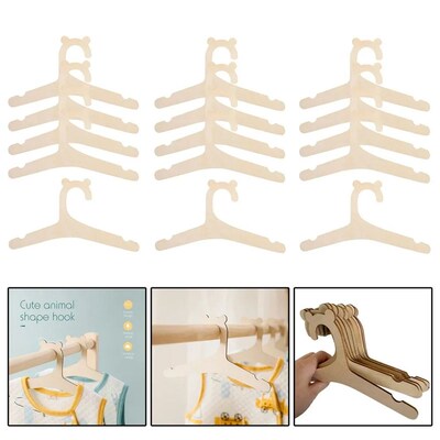 Baby Clothes Hangers Rack Wooden Baby Clothes Hanger Creativ