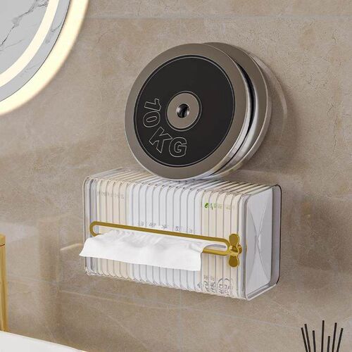 Luxury paper towel holder, wall-mounted face towel storage b