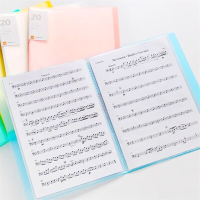 a4 clear book display file文件夹 document folders 资料夹透明