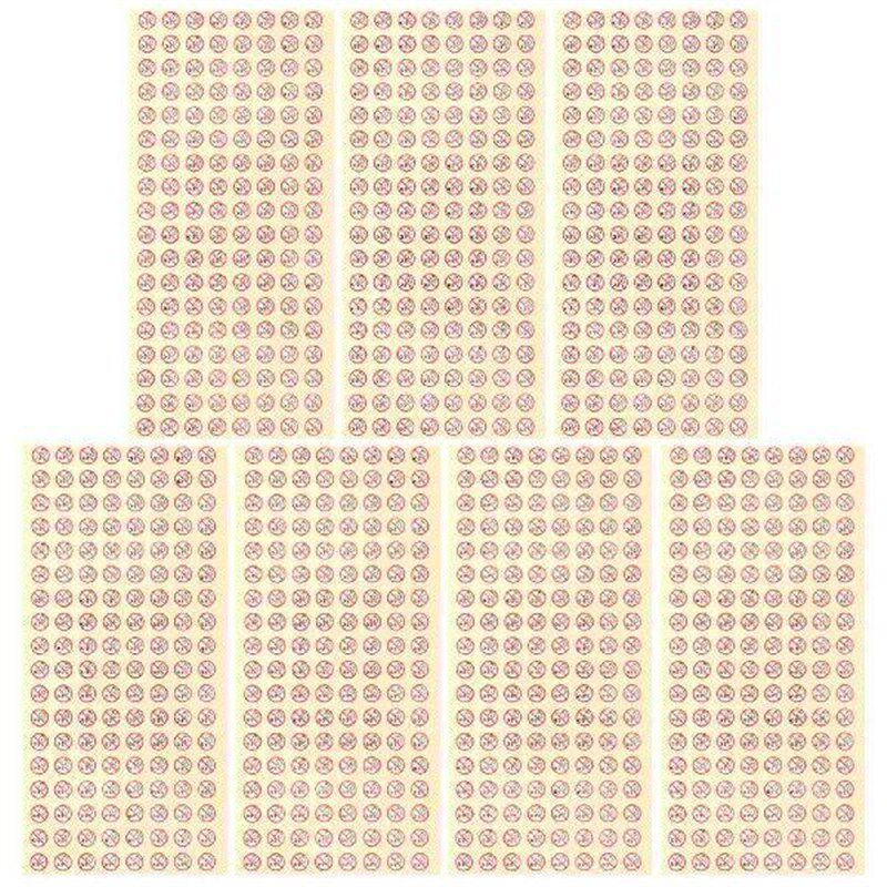 1000 pcs Not Allowed Baby Sticker Adhesive Stickers Toy - 实物图