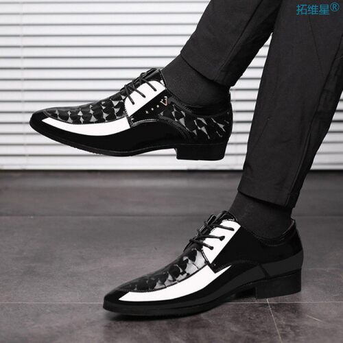 Men Pointedtoe Shoes Business Oxford  Casual  Soft Leather