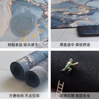 quick dry toilet door mat mat bathroom MATS carpets