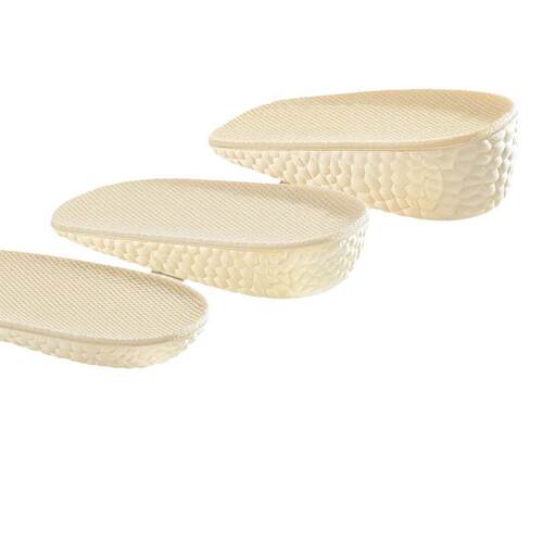 Breathable Half-Length Height Increase Insoles Lift Pads
