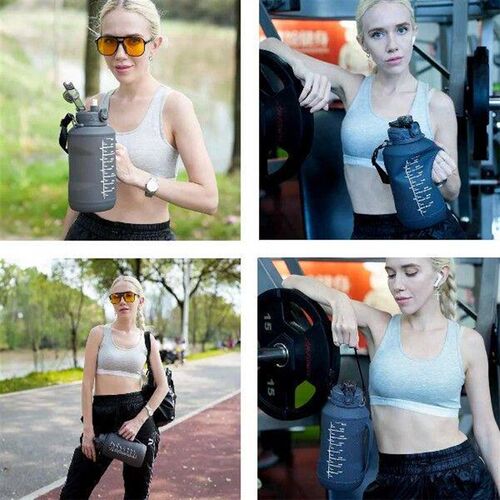 2000ml Silicone Water Bottles Travel Water Bottle Roll Up