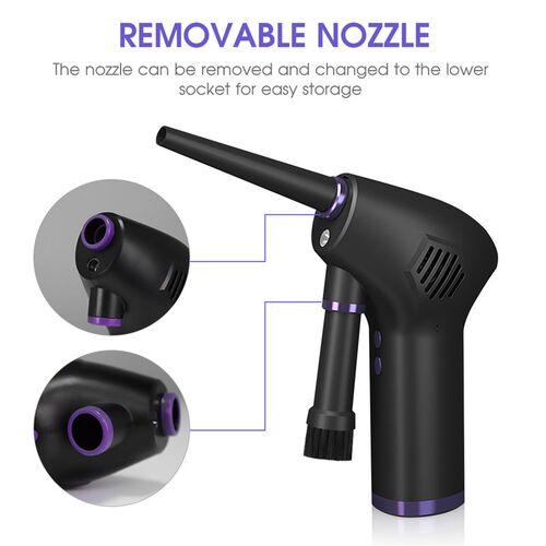 Wireless Air Duster USB Dust Blower Handheld Dust Collector
