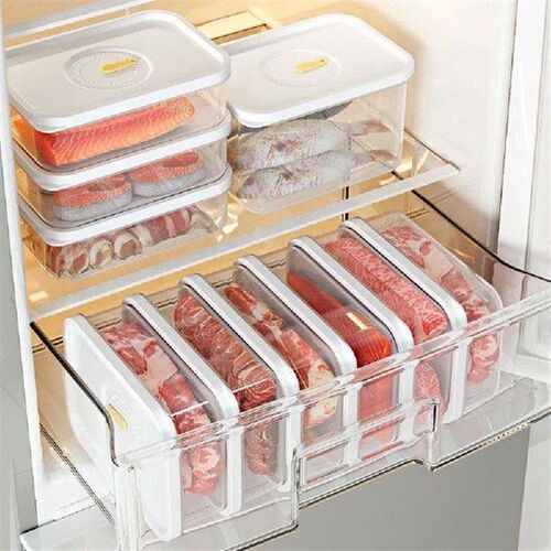 Fruits Meat Preservation Food Storage Box Transparent