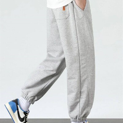 Spring Autumn Mens Sweatpants Baggy Joggers Fashion Letter