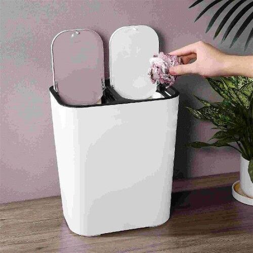 Car Trash Can Dry and Wet Separation Home Wastebasket