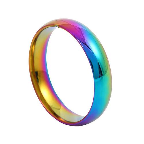 Smooth Titanium Steel Ring, No Fade Ring, Exquisite Ring, We