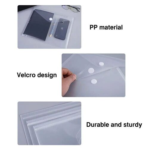 High Quality A4/A5/A7/A8 File Folder Transparent Waterproof