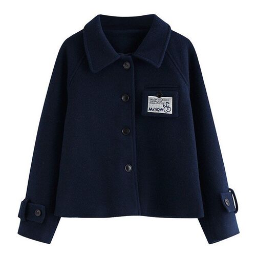 2021 Winter short woolen coat loose woolen coat