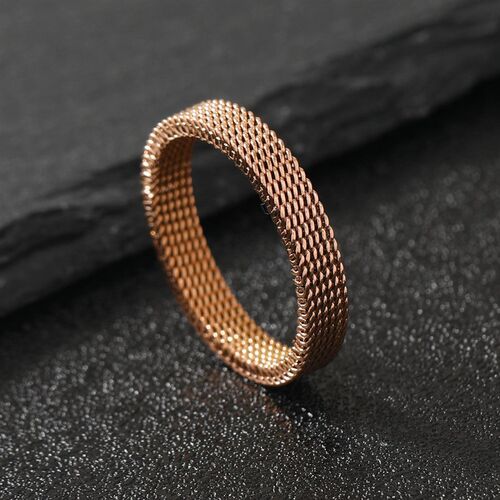4mm Mesh Transformable Ring Fashionable Allmatch Design Tita
