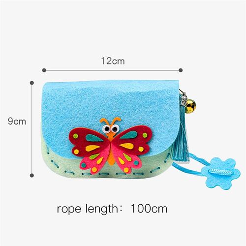 Childrens Handmade Craft Kits Non-woven Weaving DIY Toys Fe