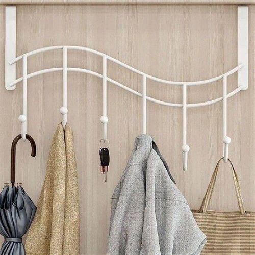 Heart-Shaped Door Behind Hook Storage Wall Hanging Clothes