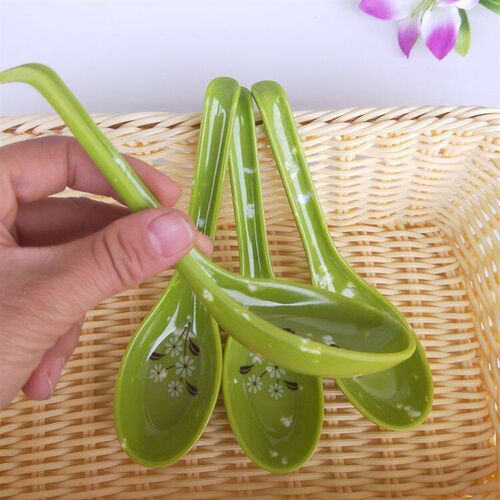Green Spoon Restaurant Dining Spoon Melamine Green Spoon wit