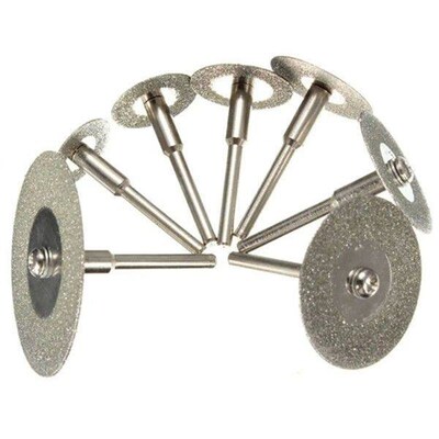 10 pieces Diamond Cutting Discs Cutting Wheel Set for Dremel