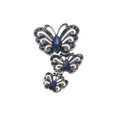 Butterfly Brooch Womens Outerwear Pin Suit Versatile Brooch