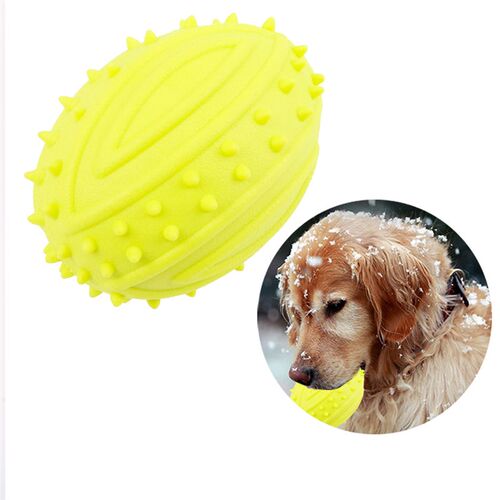 New Rubber Dog Toy with Thorn Bone Rubber Molar Teeth Pet To