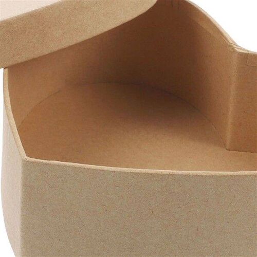 Heart Shaped Kraft Paper Box 16 5x12 5x5 for Candy Party