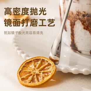 Long Handled Stainless Steel Coffee Spoon Stirring Ice Cream