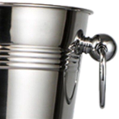 Ice Bucket Metal Ice Pail for Cocktail Summer Vacation Bar