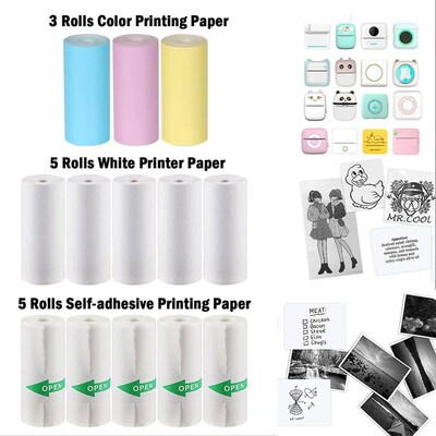 Thermal Paper MINI Printing Self-adhesive Label er For  Prin