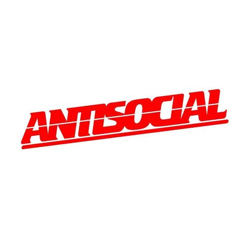 1PC Antisocial Letter Car ers for Rear Window Auto Front Win