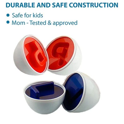 Matching Eggs Easter Toy Montessori Colors Shapes Recognitio