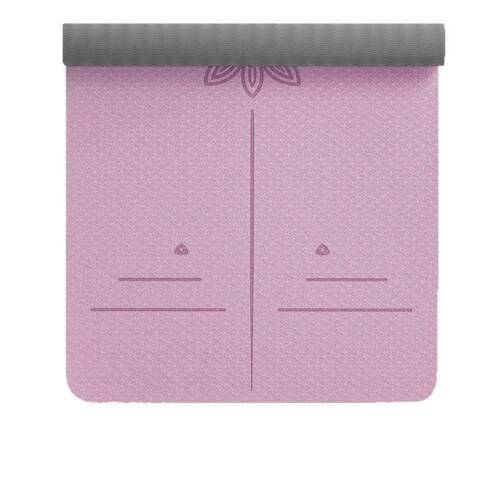 TPE yoga mat anti slip womens widened fitness floor mat