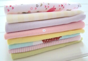 8pcs Cotton Newborn Washcloth Wipe Cloth Baby Bath Towel Fee