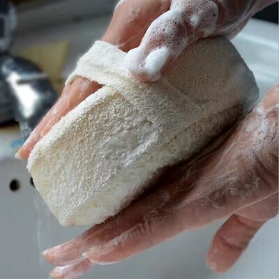 Natural Loofah Shower Rub Exfoliate Bath Sponge Bath Ball He