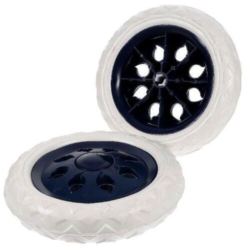 2 Pcs Shopping Cart Wheels Wheelchair Replacement Parts