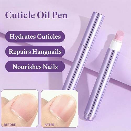 3In1 Ceramic Nail Cuticle Oil Brighten Moisturizing Nail Cut