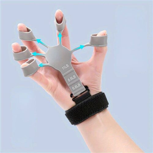Exercise Finger 5 Finger Silicone Wrist Puller Sretching Too