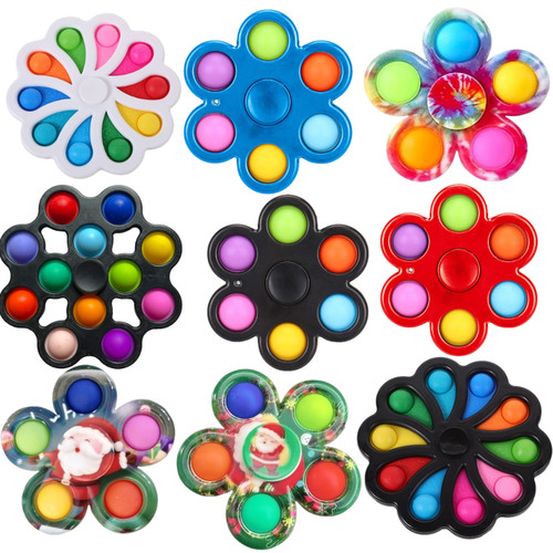 Fidget Toys Pops Squishy Push Its Sss Reliever Sensory Toy f