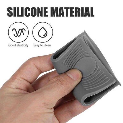 4 Pcs Silicone Pot H Covers Heat Resistant Insulated