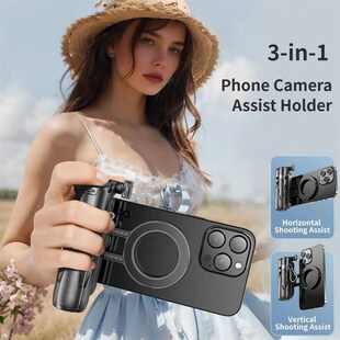 Upgrade Magnetic Selfie Stick with Detachable Wireless Remot