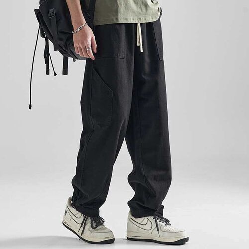 Mens cityboy teny Bran Straight Casual Pants Loose Simple A