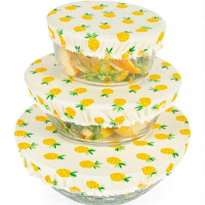 3PC Reusable Fresh Keeping Food Wraps Eco-Friendly Reusable