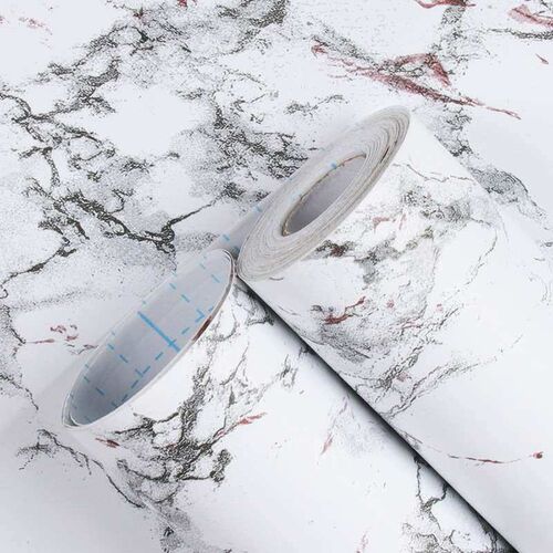 Marble wallpaper self-adhesive living room background wall k