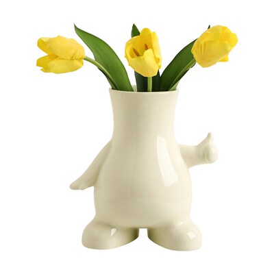 Behan Meimei Ins CREA Style Ceramic Small Vase Ornaments Liv